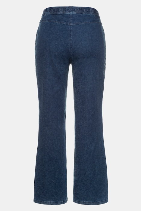 Marlenejeans Mary, weiter 5-Pocket-Schnitt, Elastikbund