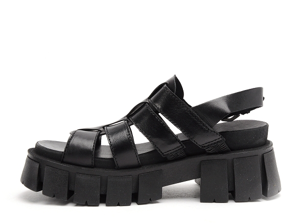 Mjus nu pieds plats femme p57004 noir