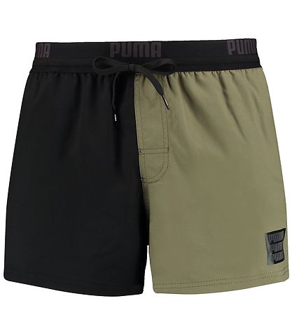 Puma Badeshorts - Green Combo