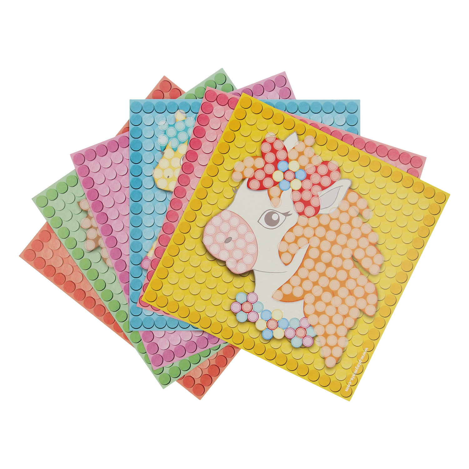 PlayMais Mosaic Kaarten Versieren Dream Pony