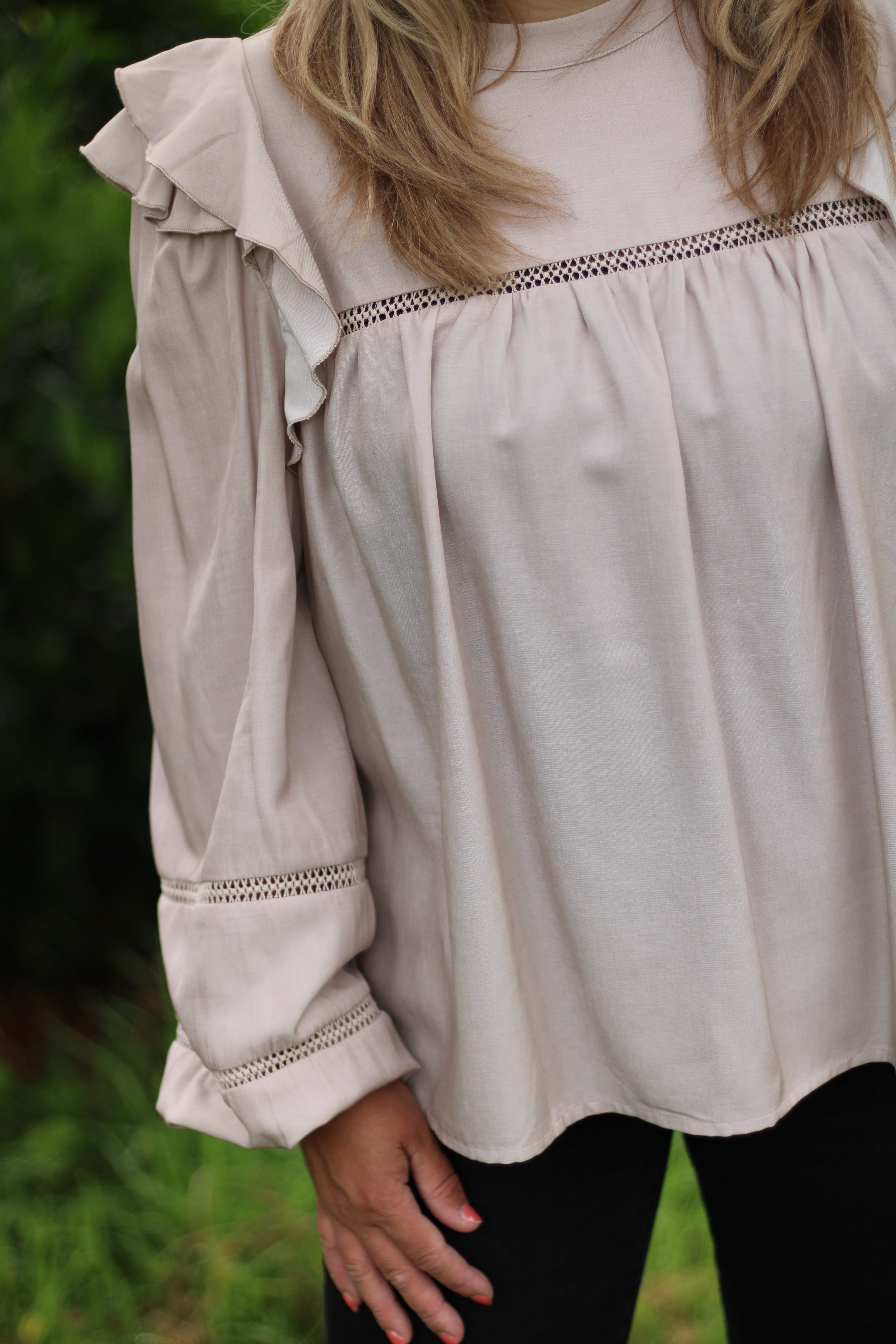 Culture - Olly Blouse - Dune Melange