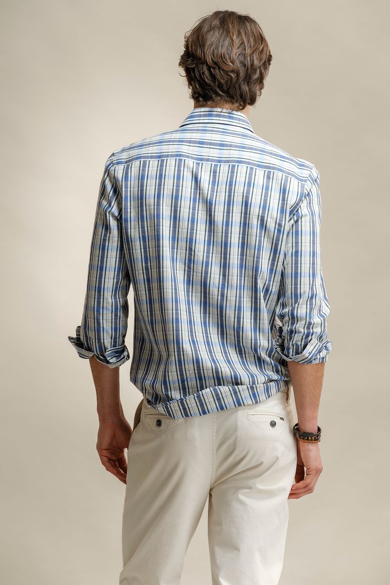 CAMISA AOS QUADRADOS REGULAR FIT