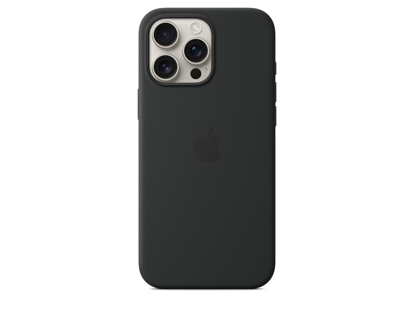 CAPA SILICONE PRETO APPLE MYYT3ZM/A IPHONE 16 PRO MAX