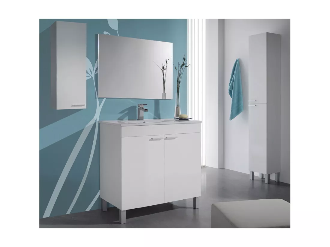 Colonne salle de bain 2 portes H182 cm