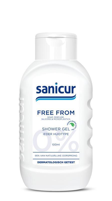 Sanicur Free From Shower gel mini 100ML