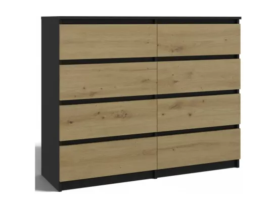 Commode Malwa M8/140 ANTHRACITE ARTISAN