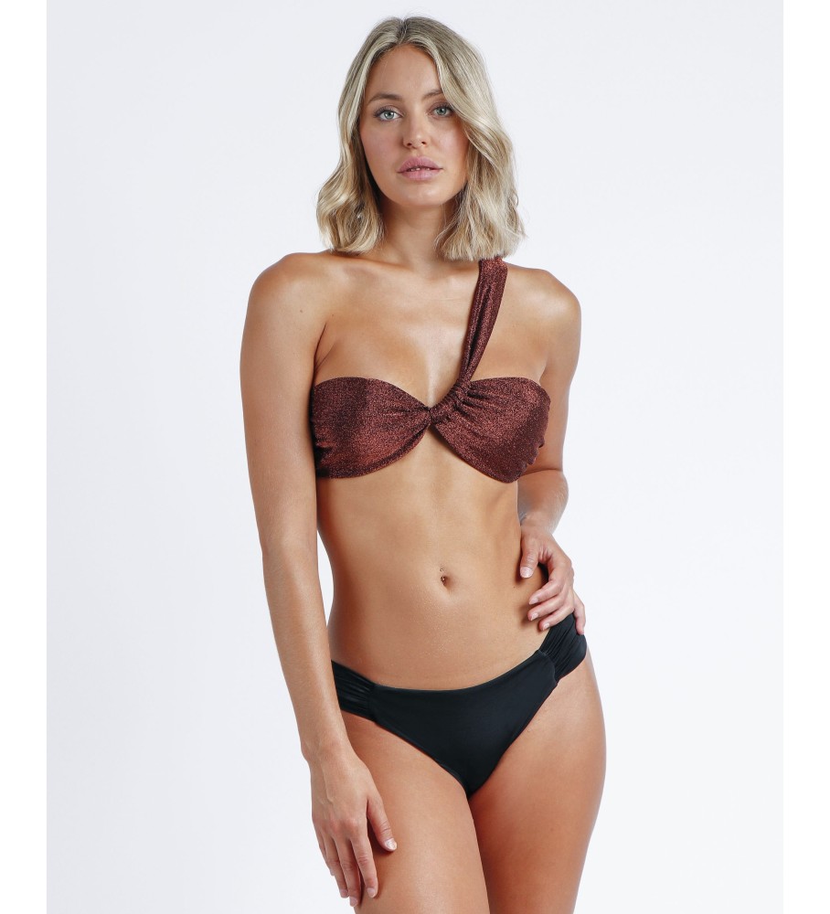 Admas Biquíni Bandeau Noite Verão Cobre