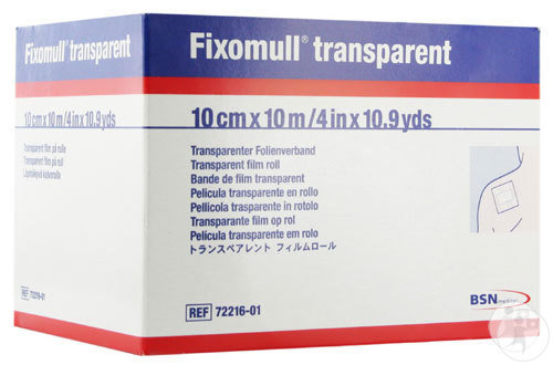 Bsn Medical Fixomull Transparent Pansement Film 10m x 10cm Pièce 1 (7221601)