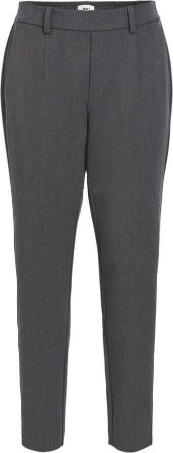 Object OBJLISA SLIM PANT NOOS Medium grey melange