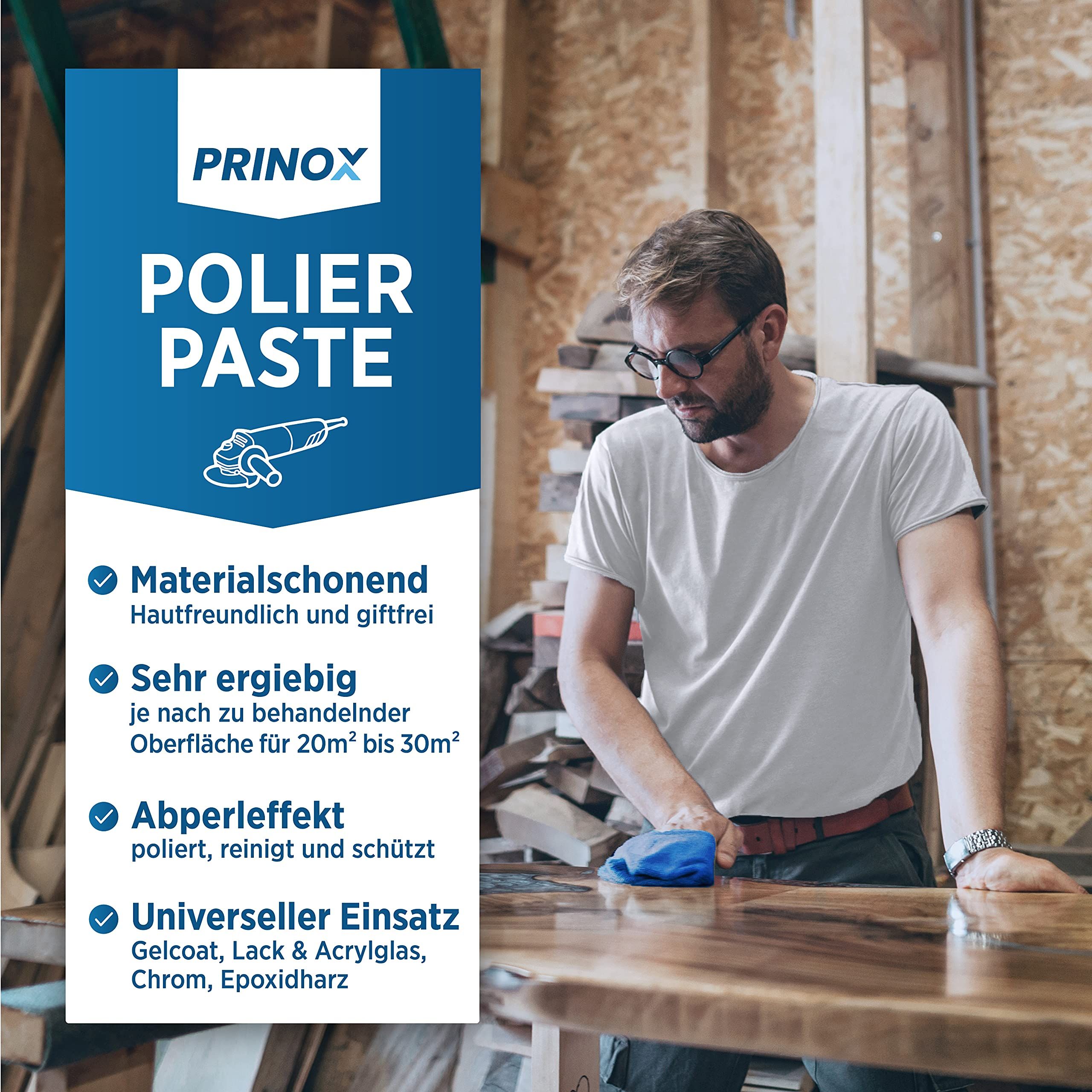 Prinox® Politur inkl. Profi Poliertuch