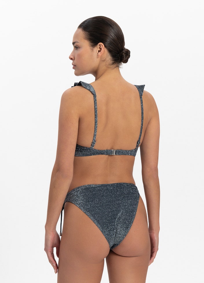 Beachlife  Sea Glitter Top - Bikini Foam+Wired