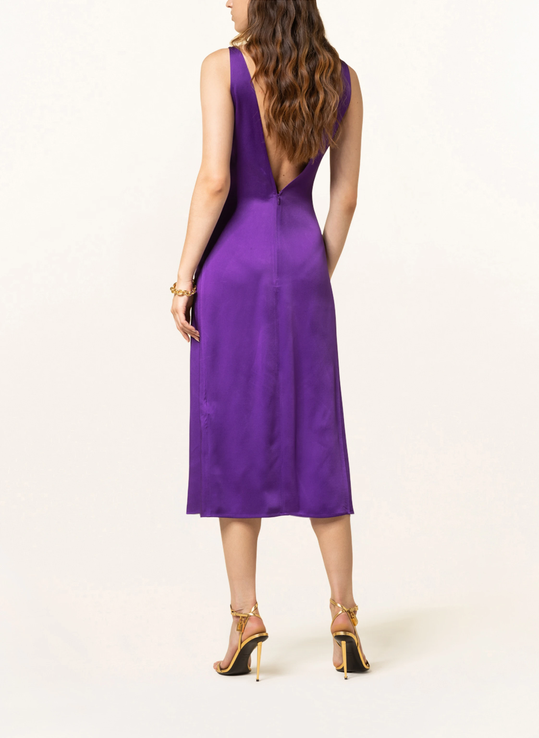VICTORIA BECKHAM Satinkleid