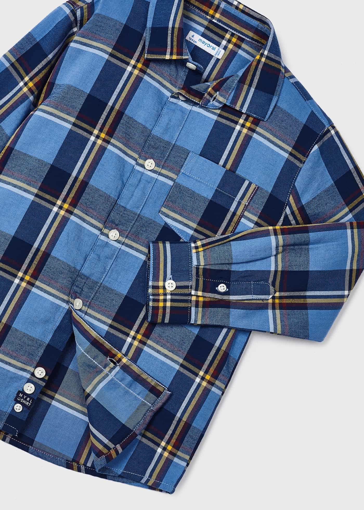 Camisa xadrez Better Cotton para meninos