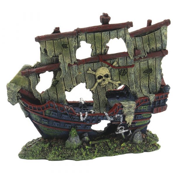 Superfish Caravela Pirata Decorativa para Aquário 20 cm