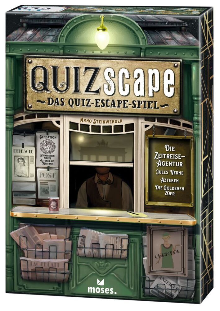 Escape-Quizspiel QUIZScape - Die Zeitreise-Agentur