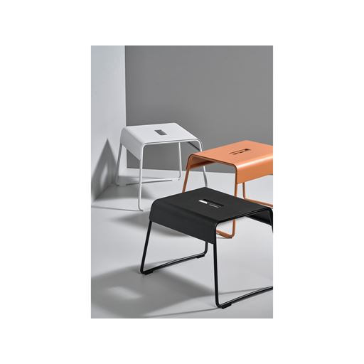 Zone A-Stool Skammel, Black