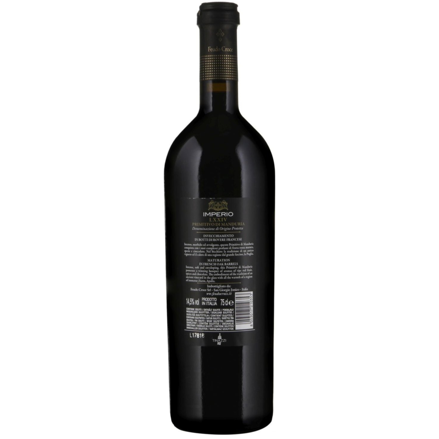 Primitivo di Manduria DOP Imperio Feudo -75cl