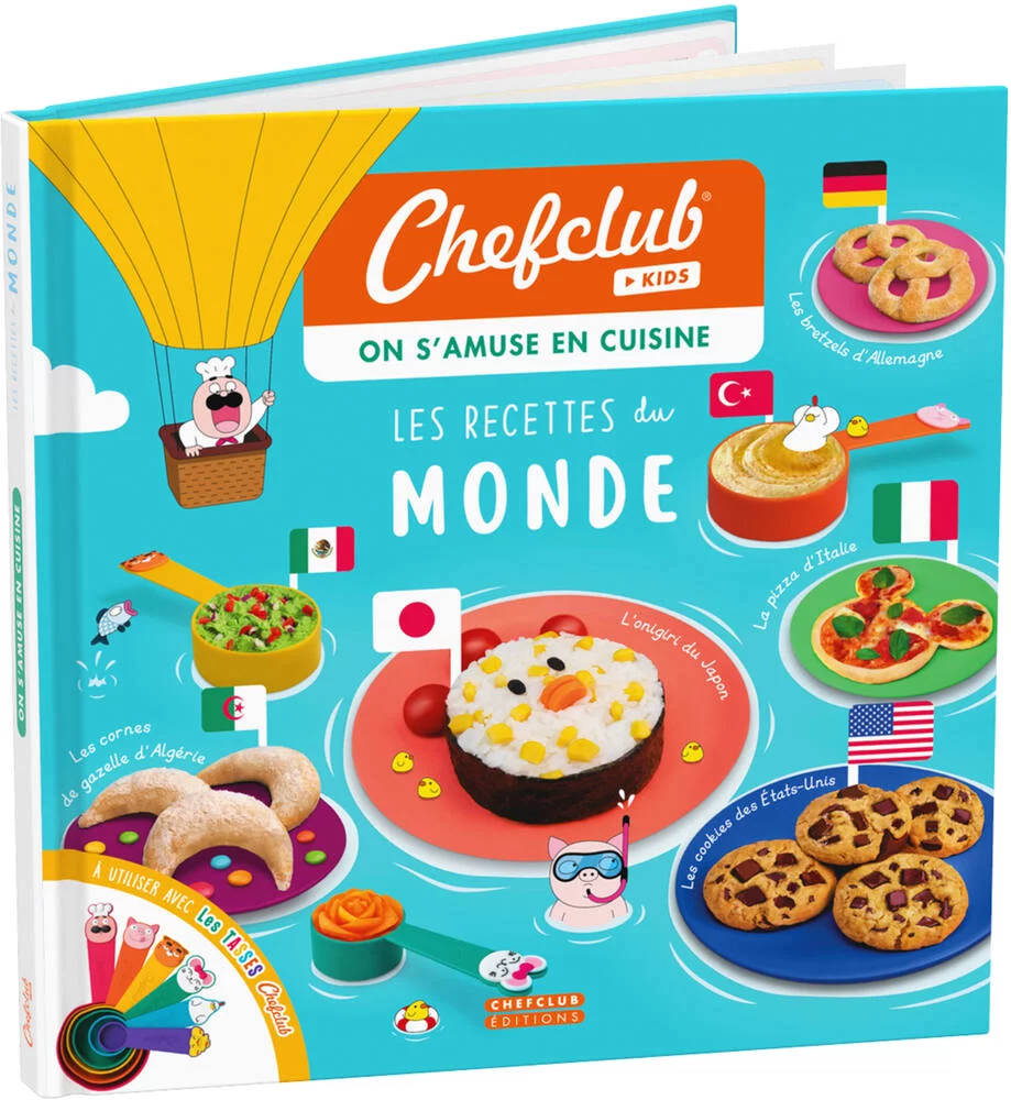 CHEFCLUB - LIVRE KIDS RECETTES DU MONDE