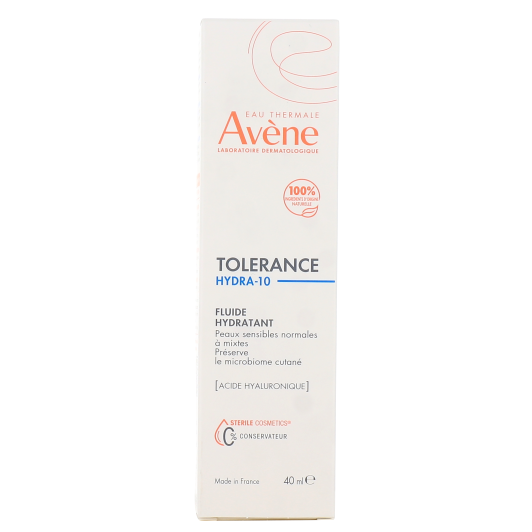 Avene Tolerance Hydra 10 fluide hydratant - Peau normale à mixte