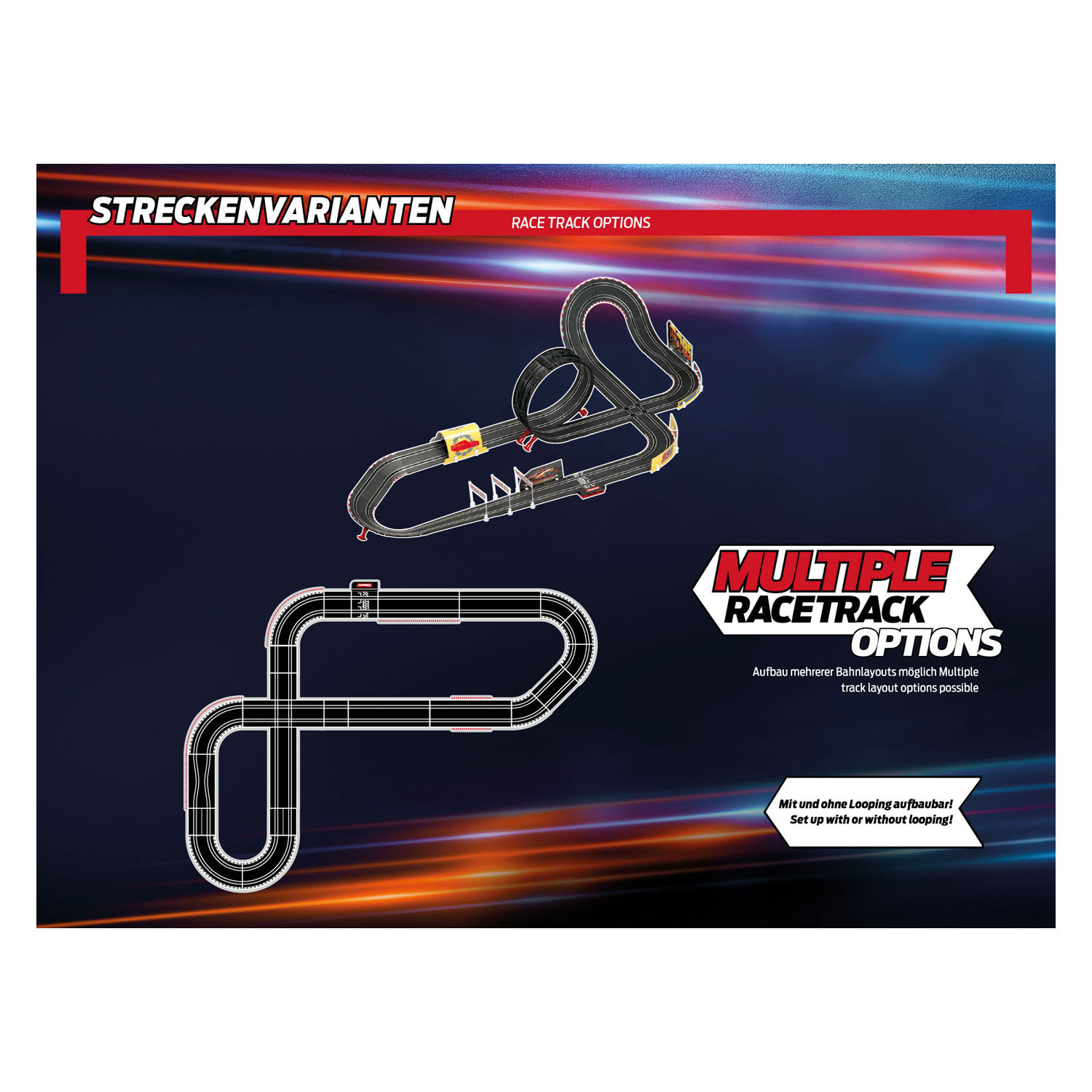 Carrera GO!!! Racebaan - Disney Cars Glow Racers