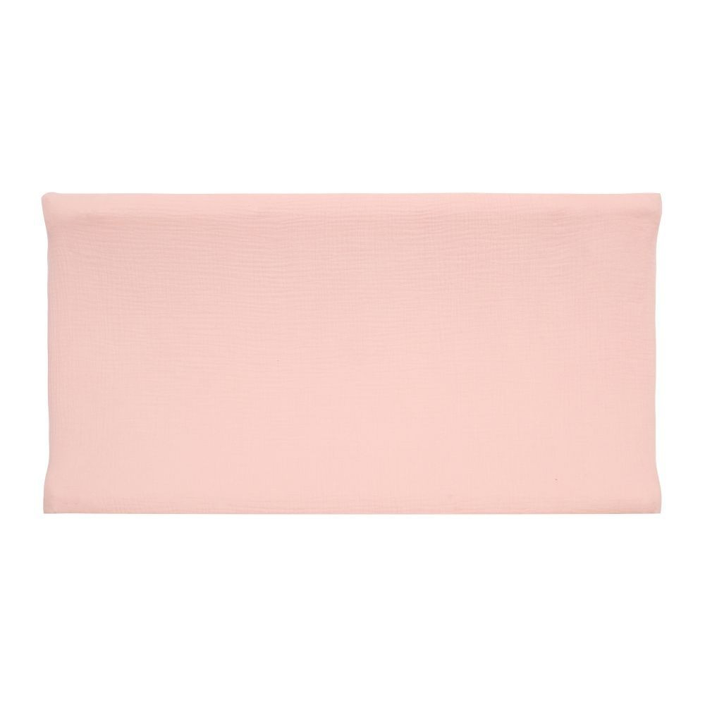 (80x40cm) Baumwoll Baby Wickelkissen Überzug Wickelauflage Spannbezug - Rosa