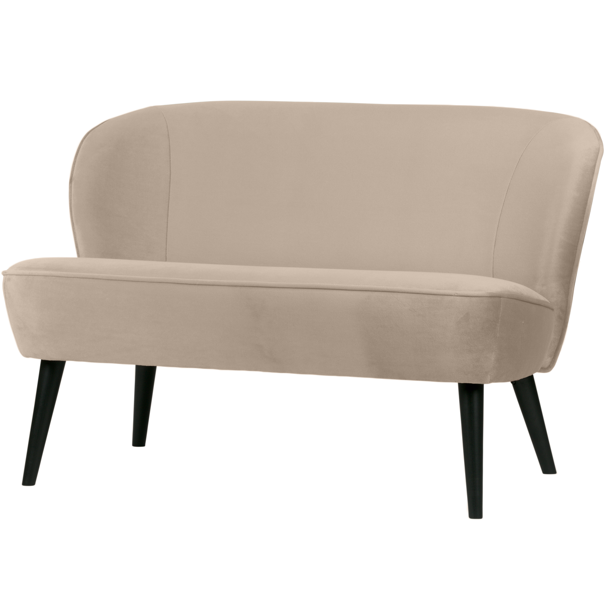 Bankje Sara Sara Bankje - Fluweel - Khaki