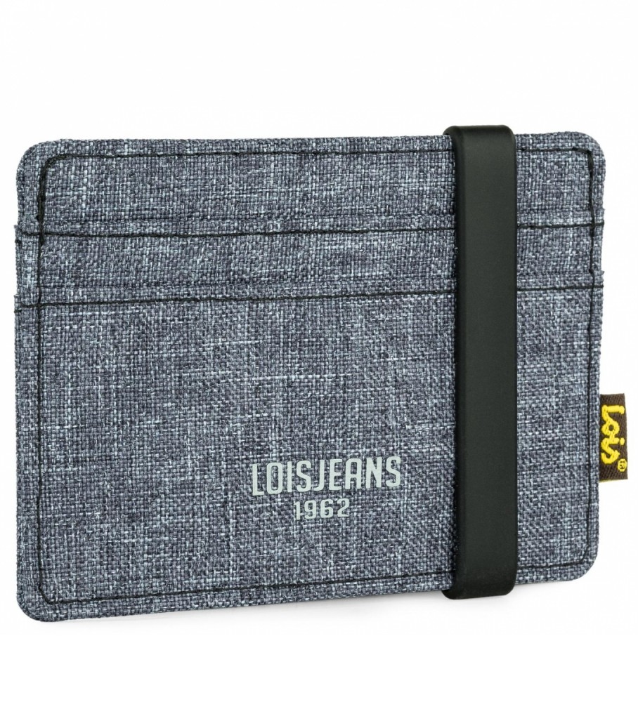 Porta-cartões Lois com proteção RFID LOIS 203698 azul