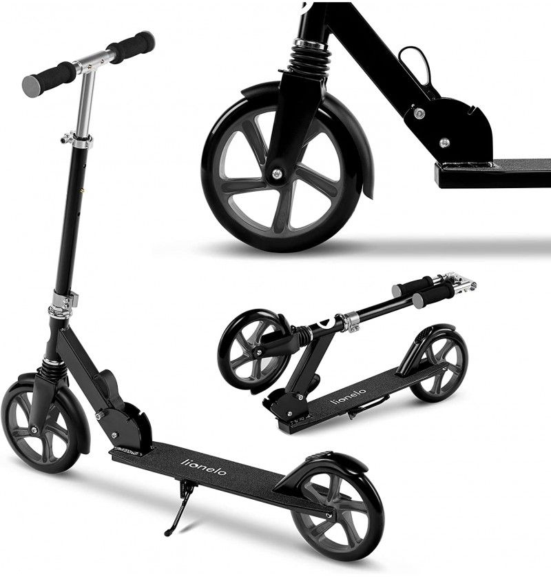 LIONELO Monopattino LUCA BLACK GRAPHITE