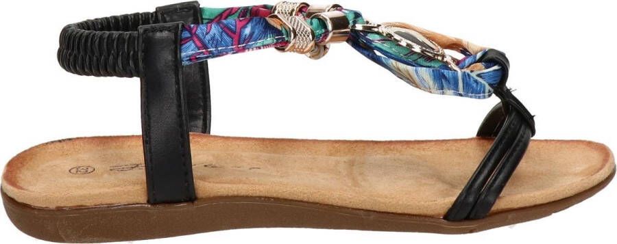 Dolcis sandalen zwart Meisjes Imitatieleer Effen 31
