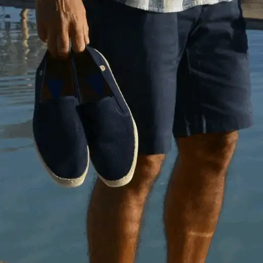 Boly-Espadrille en marine