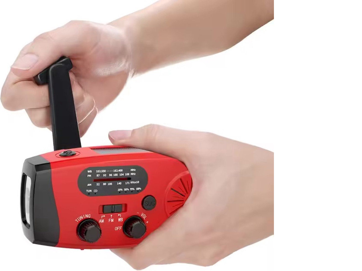 Soundlogic noodradio met zaklamp