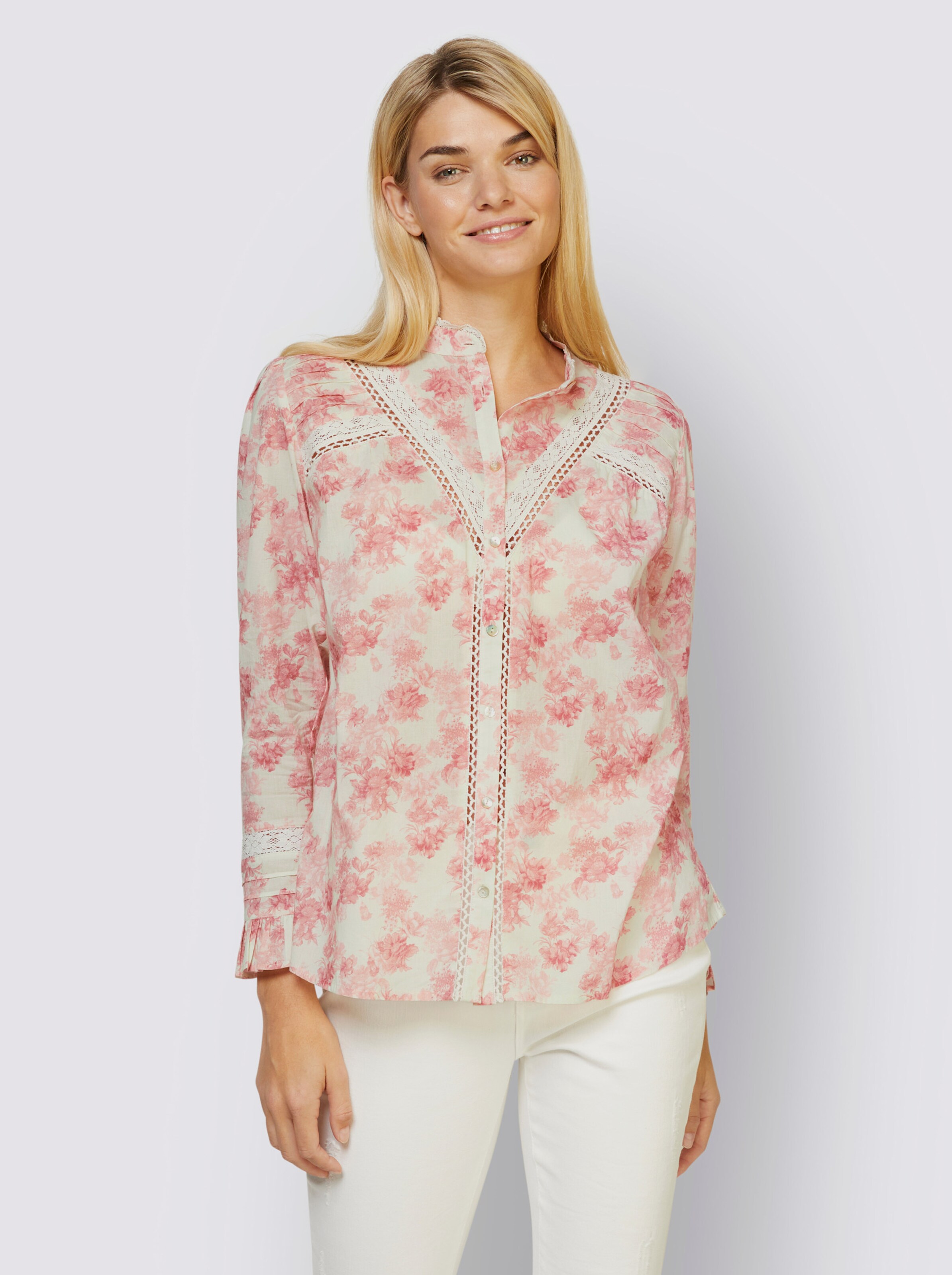 Druckbluse