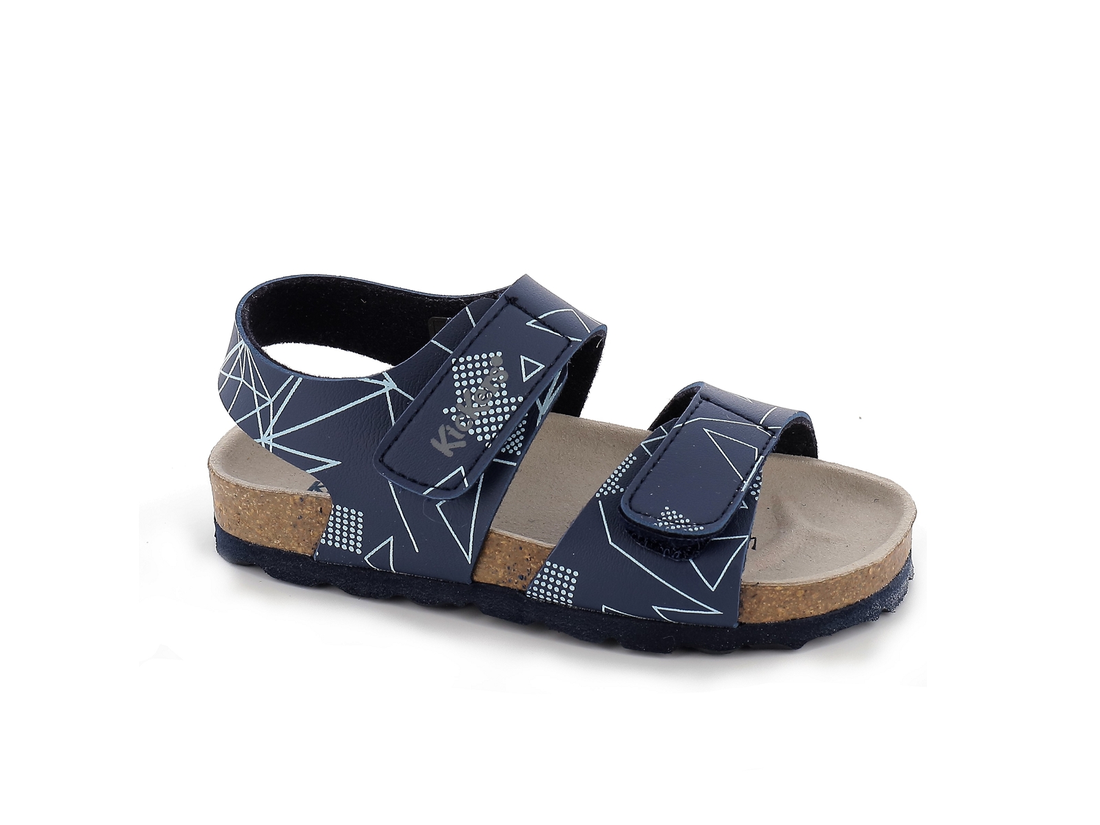 Kickers-785457 Cuir Multi Bleu