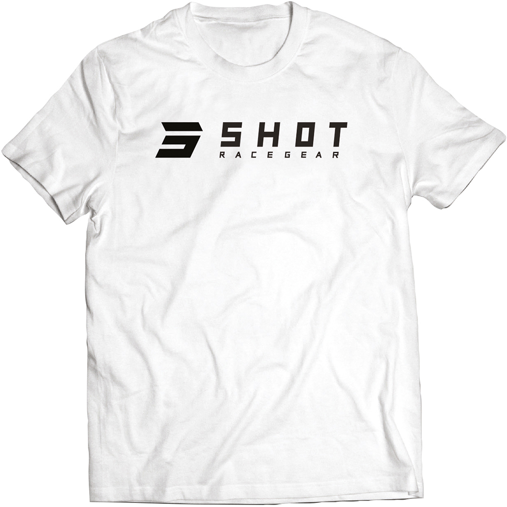 Shot - T-shirt White Team 2.0 Blanc / Noir
