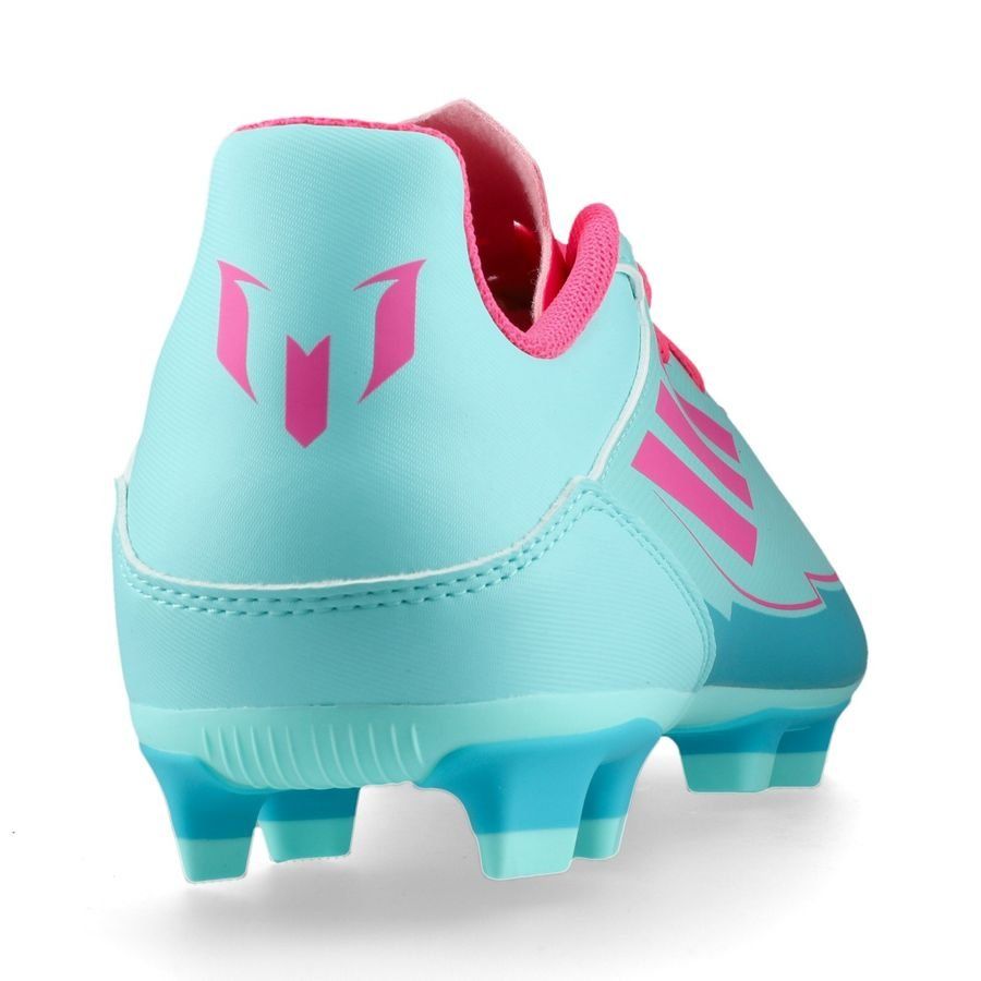 adidas F50 Messi Club FxG La Vida Tropical - Flash Aqua/Lucid Pink/Lucid Cyan