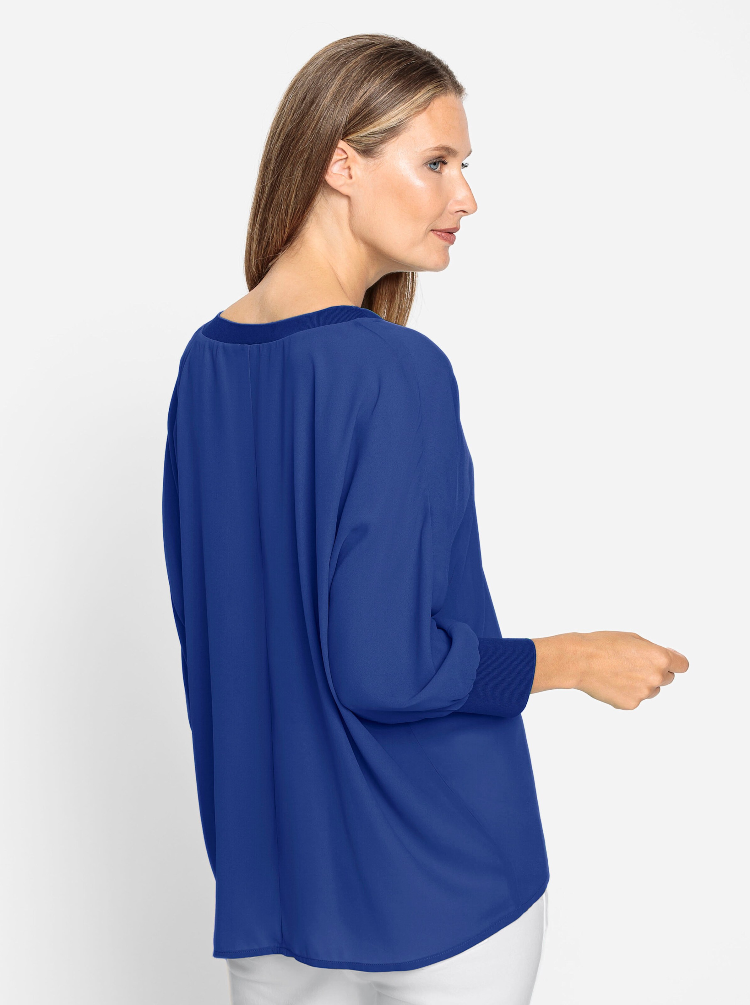 heine Schlupfbluse in royalblau