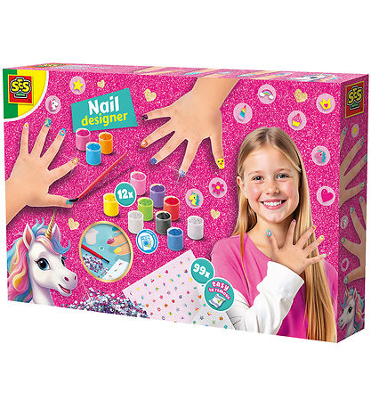 SES Creative - Verzieren Sie Ihre Nägel - Einhorn
