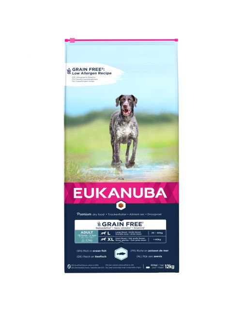 Eukanuba Adult Large Grain Free Zeevis - Hondenvoer