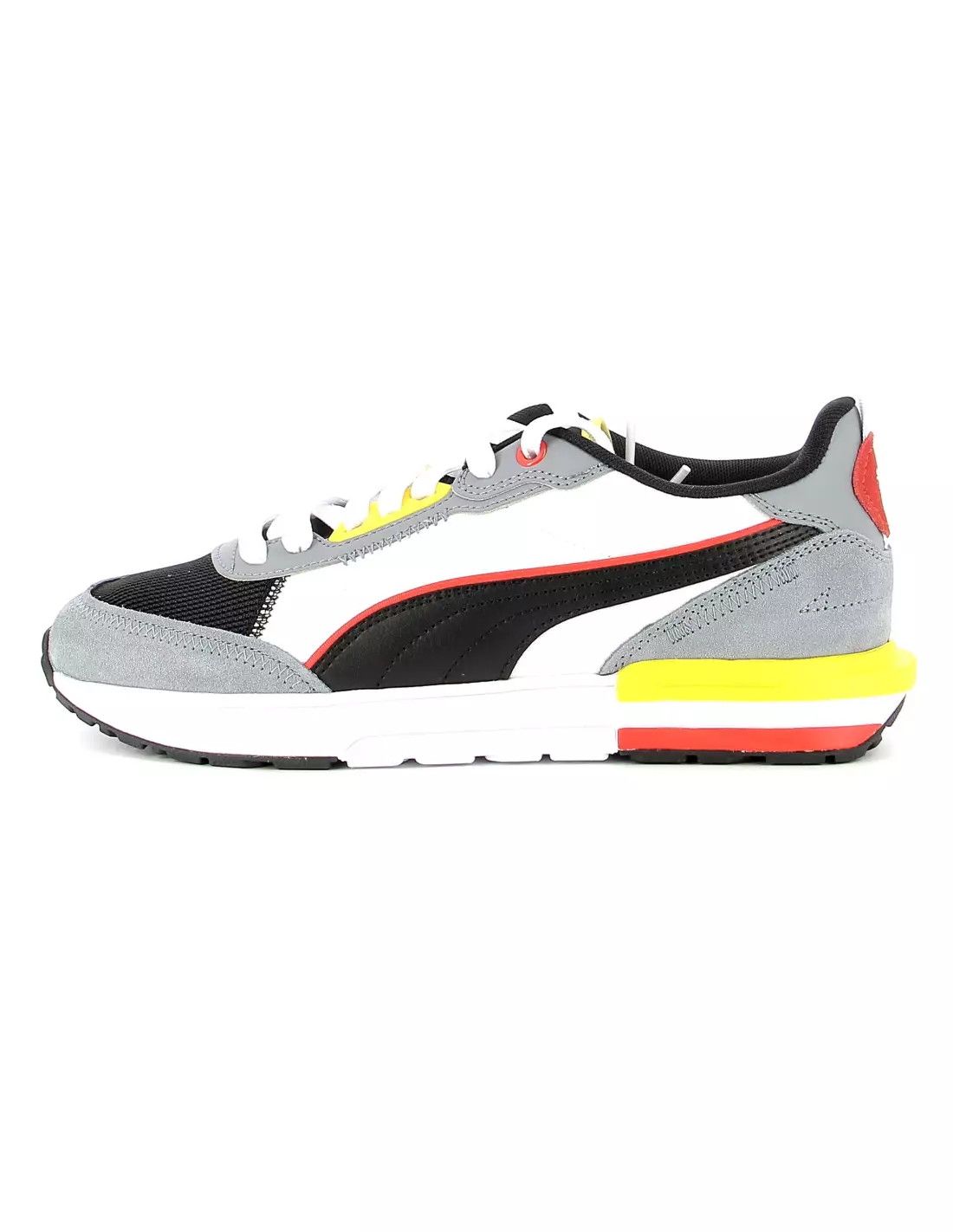 PUMA R22 - Baskets GRAY/WHT