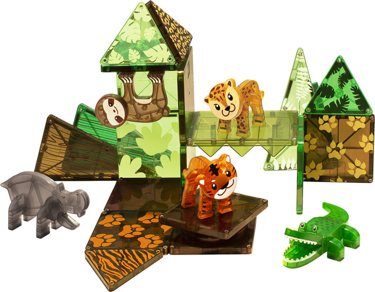 Magna-Tiles Magna-Tiles Jungle Animals, 25 pcs