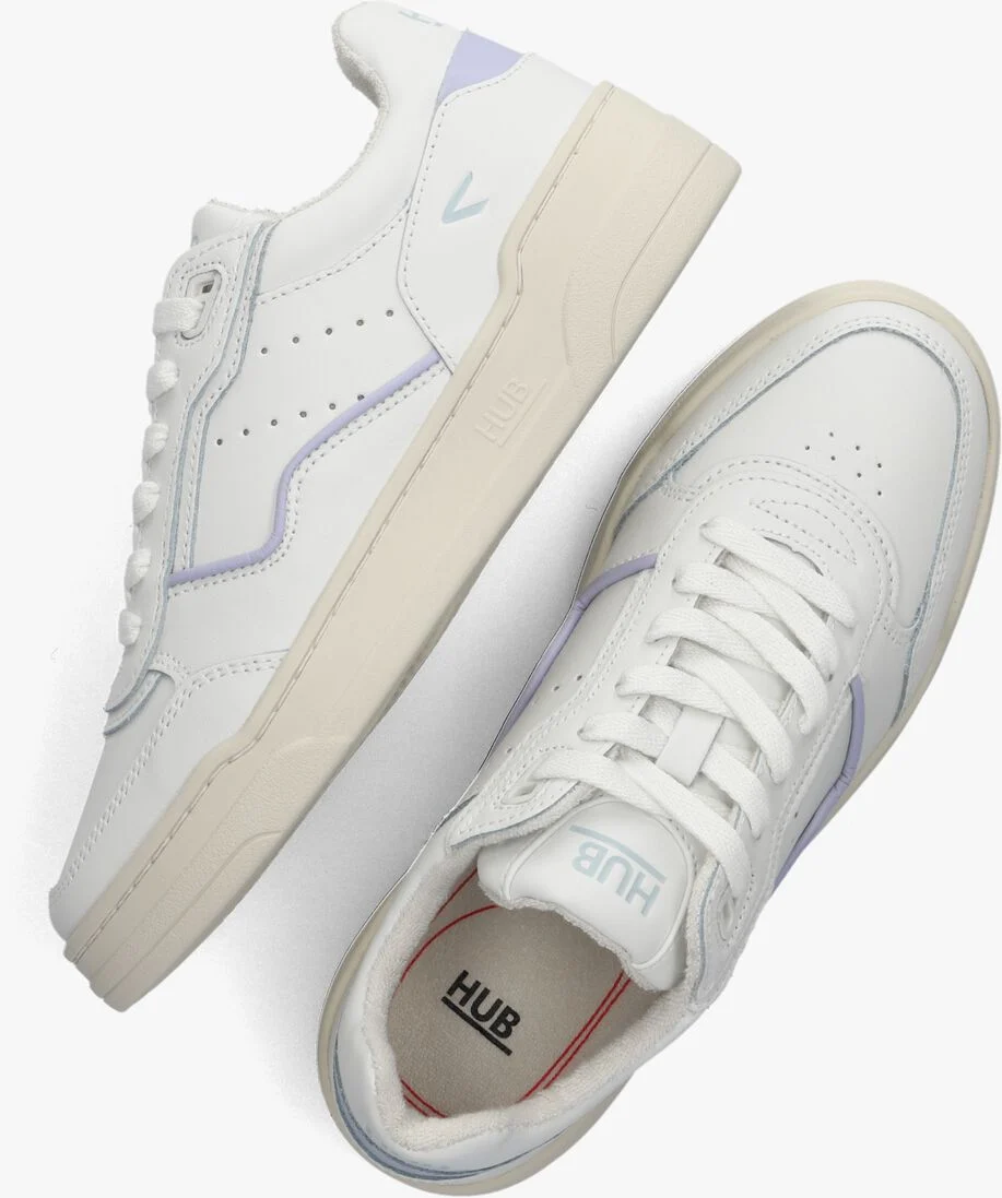 HUB witte hub lage sneakers match