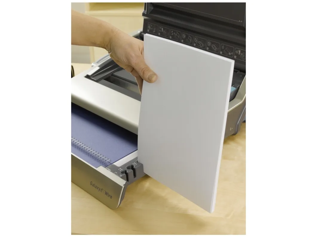 Fellowes Galaxy-E Wire, Elektrisk, 130 ark, Grafit