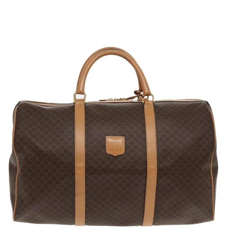 Celine Vintage Celine Boston Bag Brown