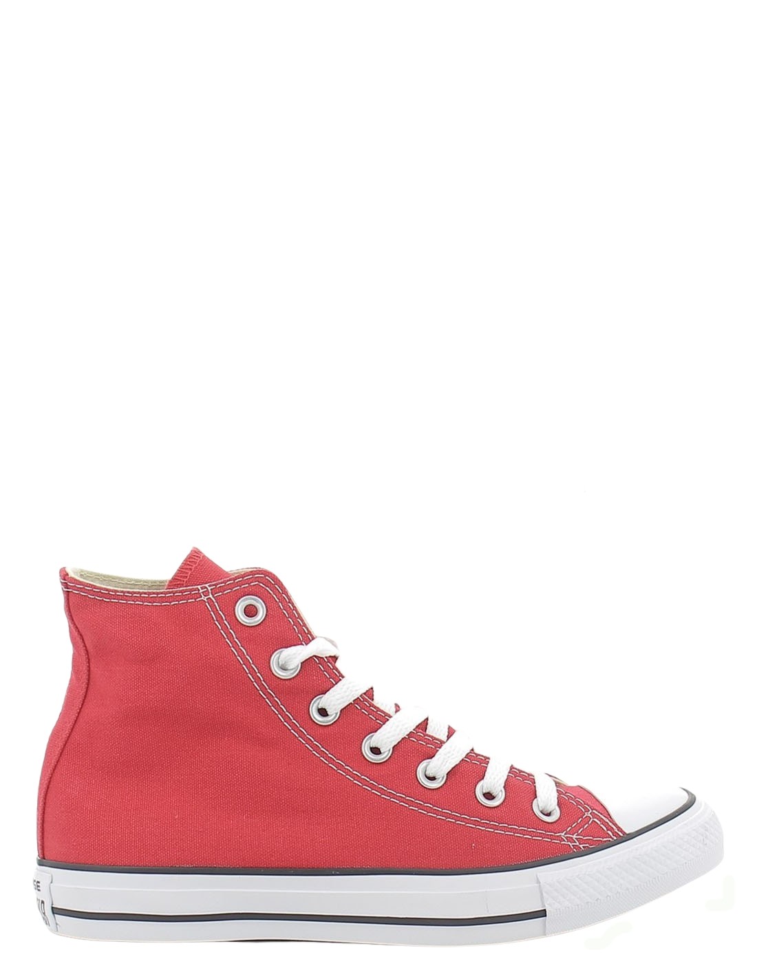 converse sneakers compensées montantes mixteall star hi rouge