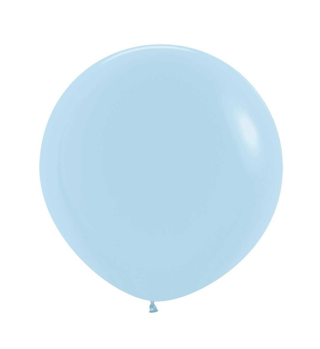 Ballonnen Pastel Matte Blue 61cm 10st