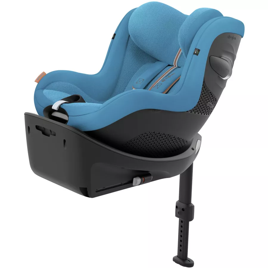 cybex GOLD Kindersitz Set Reboarder Sirona G inklusive Babyschale Cloud G inklusive Basisstation Base G Plus Beach Blue