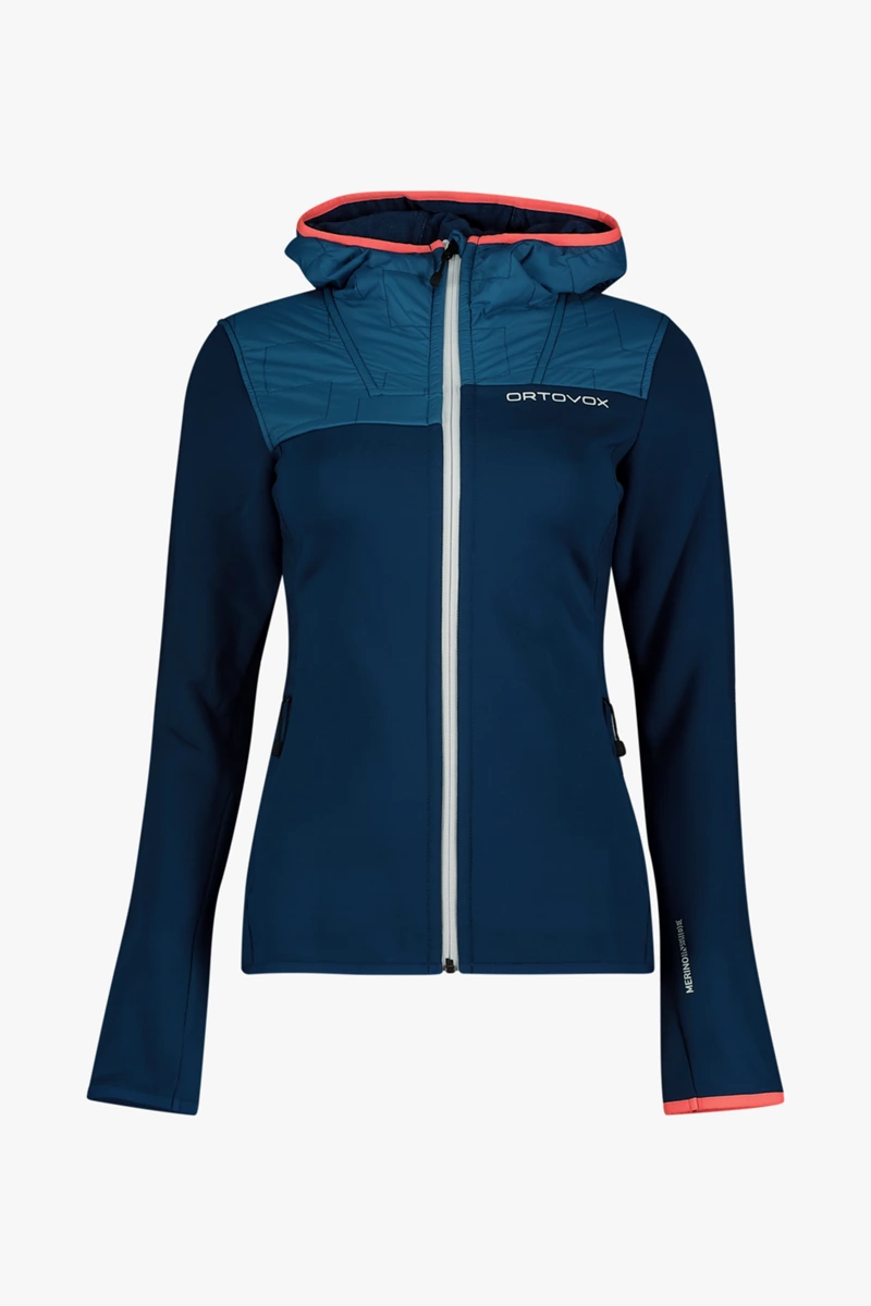 Ortovox Fleece Plus Hoodie Damen Midlayer
