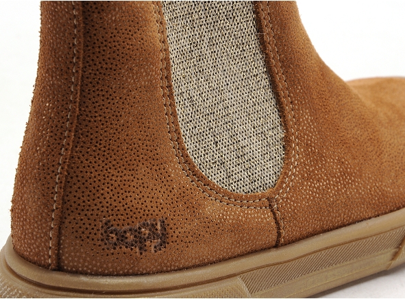 Bopy boots bottine enfant sebestar marron