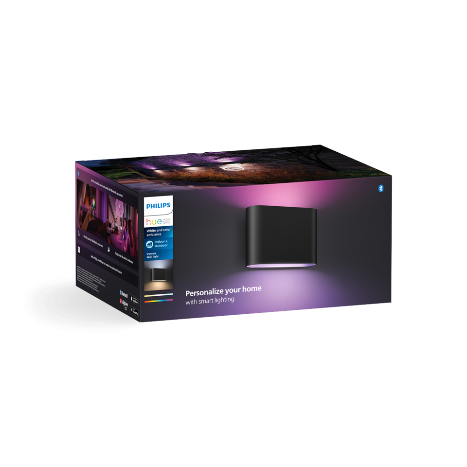 Philips Hue - 3xDymera Væglampe - White & Colour Ambiance - Bundle
