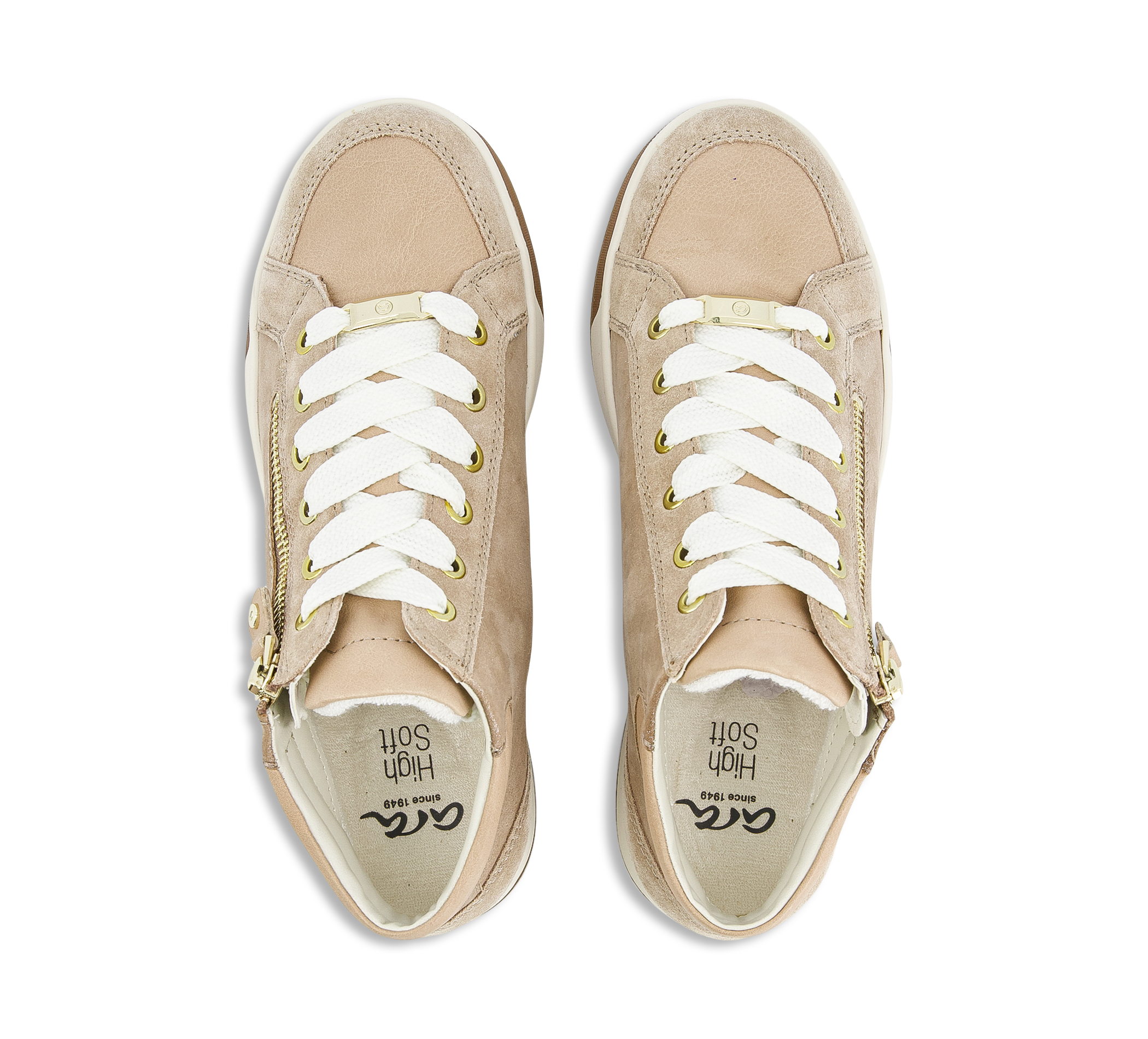 Ara Rom - Schnürstiefel beige/taupe